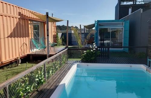 Necochea Cabin | Guest Rated 10/10: Casacubo Necochea with Pool & Kitchen