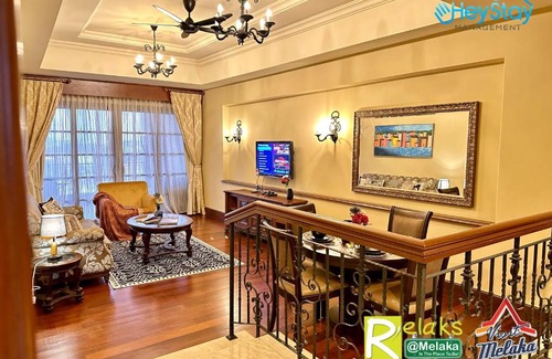 Taman Kota Laksamana Apartment | Eco-Friendly CasaDeRio Delux River Suite Near Jonker St