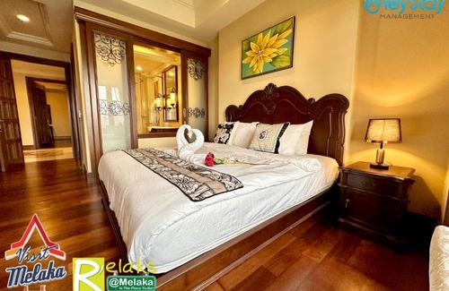 Taman Kota Laksamana Apartment | Eco-Friendly CasaDeRio Delux River Suite Near Jonker St