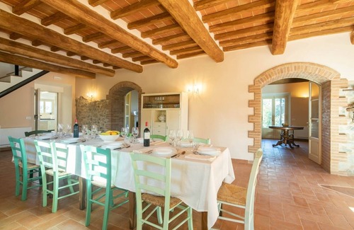 Castel del Piano Villa | Discover Casale Stabbiatelli: 10/10 with Ocean Views