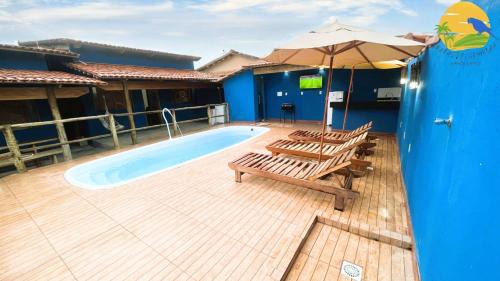 Prado House | Relax at Casa Araras de Corumbau with Oceanfront Views