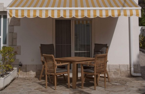 Sant Carles de la Rapita Apartment | Beachfront Bliss at Casas Sitori: Private Pool & Ocean View