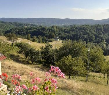 Pareto House | Pet-Friendly Cascina Merlo Country House with Ocean Views