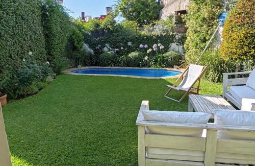 Pocitos House | Elegant Casona de Estilo Inglés with Pool & Ocean Views