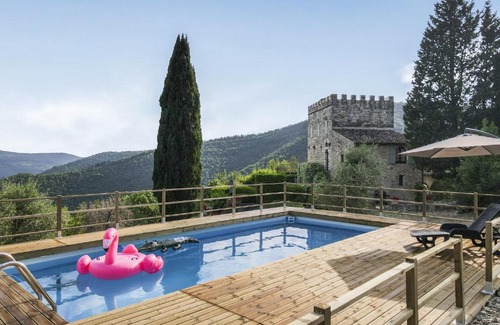 Molino del Piano Villa | Experience Castello di Casalta with Pool & Ocean Views