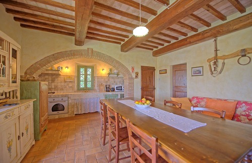 Trequanda Villa | Castelmuzio: Idyllic Country House with Private Pool Near Siena