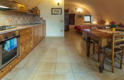 Zorzino Apartment | Elegant Castle Zorzino Apartment with Pool in Riva di Solto