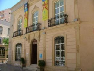 Almeria Centro Hotel | Elegant Catedral Almería: Poolside with Ocean Views