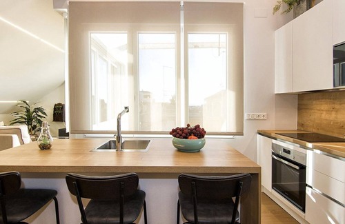 Central District Apartment | Cathedral Loft Penthouse with Terrace