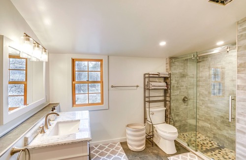 Town of New Baltimore Apartment | Cozy Catskills Cabin Retreat on 100 Acres with Lake