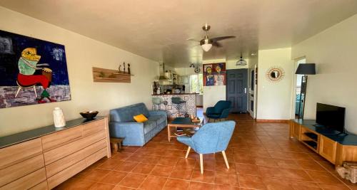 Bas du Fort Apartment | Idyllic Cauris Lodge du Marisol: Oceanfront with Beach Access