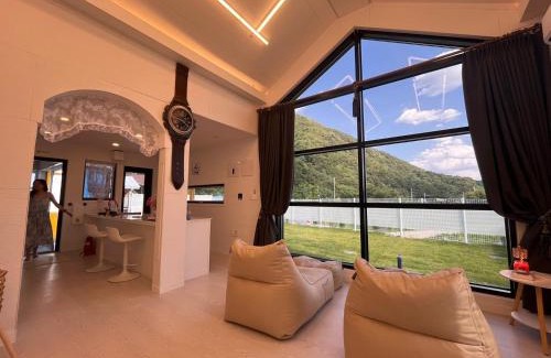 Chuncheon Cabin | Relax at CC Stay: Family-Friendly with Pool & Hot Tub
