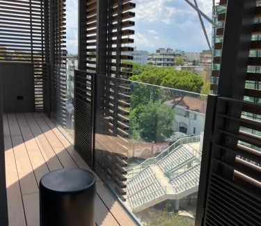 Riccione Hotel | Cozy Ceccarini 9: Oceanfront Suite with Top Amenities