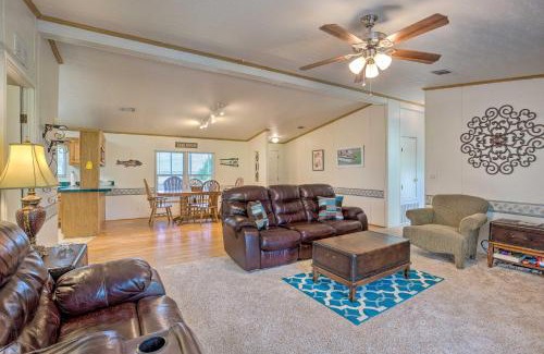 Kemp House | Beautiful Kemp Home with Deck, Steps from Cedar Creek