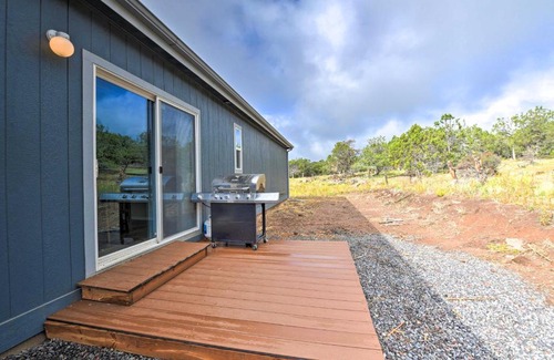 Cedaredge House | Relaxing Cedaredge Hideaway with Grill & Scenic Views