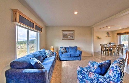 Cedaredge House | Relaxing Cedaredge Hideaway with Grill & Scenic Views