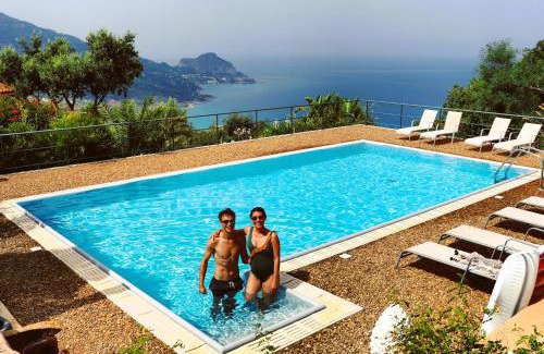 Sant'Ambrogio House | Relax at Cefalù Nest: Pool House with Ocean Views