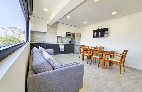 Puebla Apartment | Explore Centro Expositor: Family-Friendly Stays Near Attractions