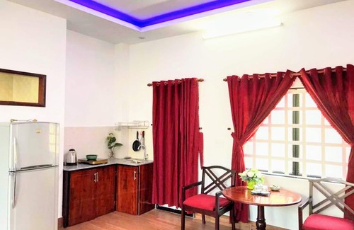 Hai Chau Apartment | Cozy 2-Bed Retreat Near Han River with Free Cafe Access