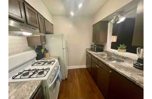 Parker Lane Apartment | Central 2-Bedroom Retreat with Patio Near Downtown