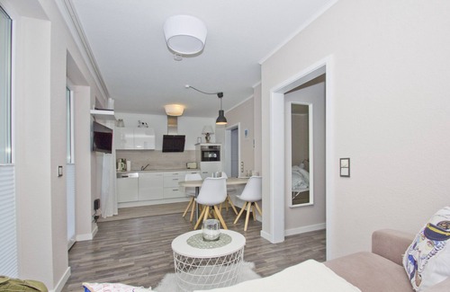 Gohren Apartment | Elegant Villa Buskam Apartment 22 with Pool & Balcony