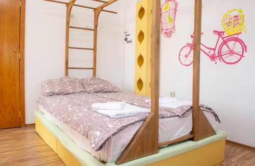 Karlovo Apartment | Cozy Central Apartment with Mountain View & Child-Friendly Amenities