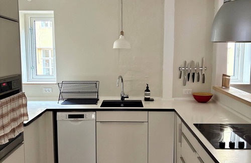 Copenhagen K Apartment | Central Copenhagen Peaceful Gated Courtyard Royal Palace 5min to Nyhavn