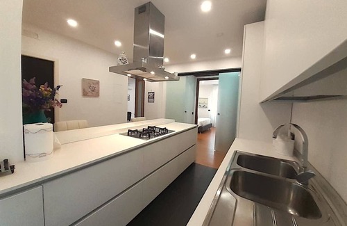 Vico Equense Apartment | Elegant Central Suite with Breakfast and Family Amenities