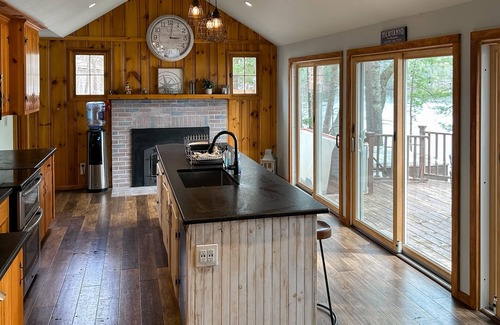 Pine River Pond House | Unique Lakefront Retreat with Hot Tub & Beach Access