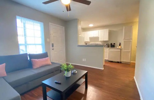 Central Arlington Apartment | Central Haven: 2BR with Kitchen & Spa for Memorable Stays