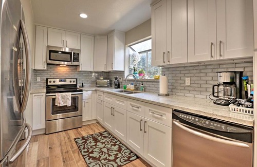East San Jose House | Welcoming San Jose Retreat with Yard, Pergola & Gym