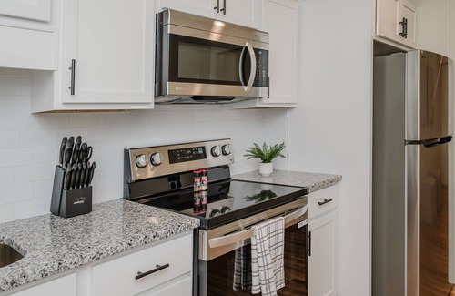 Civil Rights Historic District Condo | Central Suite A - 2 Bedrooms/King Bed/Parking