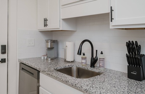 Civil Rights Historic District Condo | Central Suite A - 2 Bedrooms/King Bed/Parking