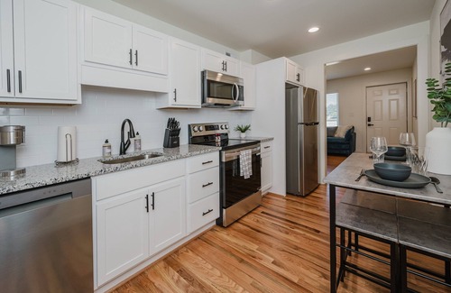 Civil Rights Historic District Condo | Central Suite C - 2 Bedrooms/King Bed/Parking