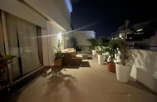Racine Apartment | Central Comfort with Terrace - Bleue Résidence, Rated 9.4/10