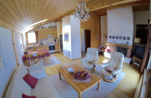 Flims Apartment | Premier Apartment with Breathtaking Alps Views & Free Wi-Fi