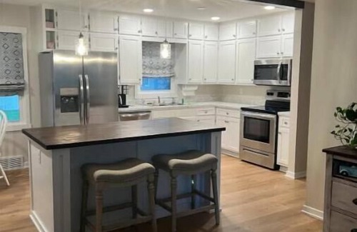 South Central Omaha House | Perfectly Located Ranch Home with Spacious Backyard Oasis