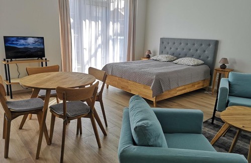 Birstonas Apartment | Pet-Friendly Centro Apartamentai II Rated 9.5/10 by Guests