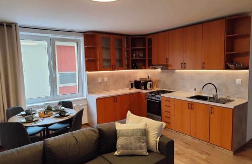 Poprad Apartment | Family-Friendly Centrum Poprad Apartment with Pet Amenities