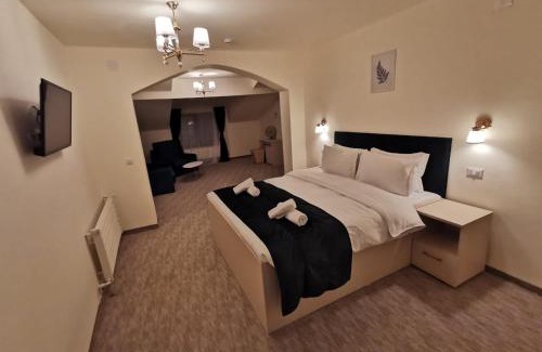 Rasnov Hotel | Relaxing Cerbul Chalét: Wellness Retreat with Ocean Views