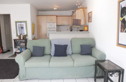 Ceret Apartment | Bright Ceret Centre Apartment with Mountain Views & A/C