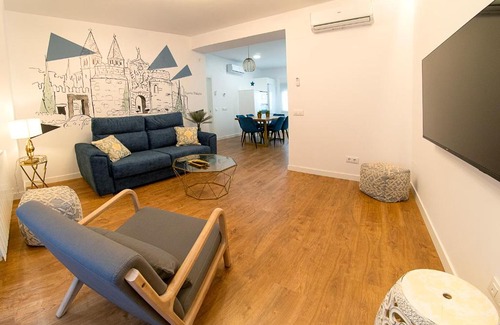 Toledo City Center Apartment | Elegant Cervantes 5 Collection - Bisagra Delux Awaits You