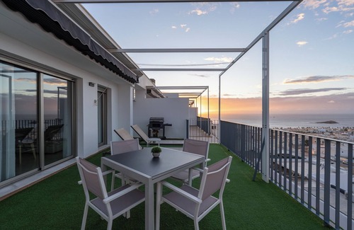 Carboneras Apartment | Cervantes Apartment in Carboneras with terrace and sea views