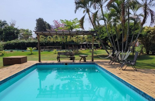 Porto Feliz House | Peaceful Getaway at Chácara Aconchegante in Porto Feliz