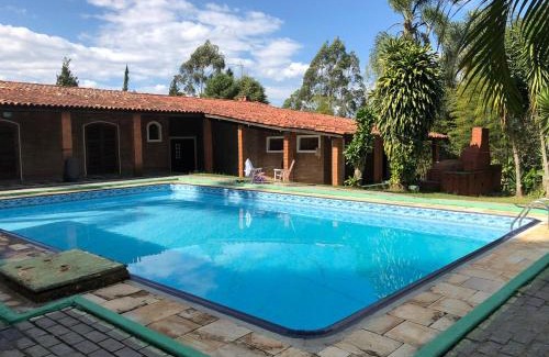 Biritiba-Mirim House | Elegant Chácara Biritiba Mirim: Poolside Retreat with High Ratings