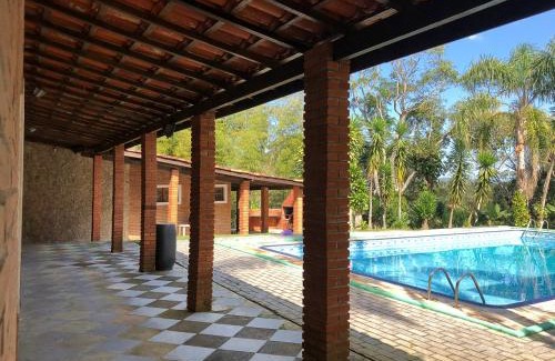Biritiba-Mirim House | Elegant Chácara Biritiba Mirim: Poolside Retreat with High Ratings