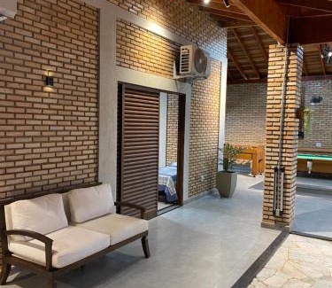 Olimpia House | Relaxing Getaway at Chácara ilha do Sol with Heated Pool