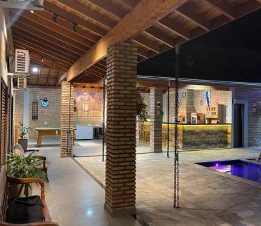 Olimpia House | Relaxing Getaway at Chácara ilha do Sol with Heated Pool