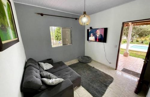 Cotia House | Pet-Friendly Chácara Milk & Shake with Ocean View Pool
