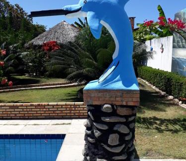 Beberibe House | Chácara Ouro Verde: Pet-Friendly Oasis with Ocean Views